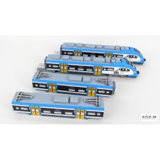 Pociąg ETZ Elf II Koleje Śląskie - Sklej Model 36