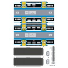Pociąg ETZ Elf II Koleje Śląskie - Sklej Model 36