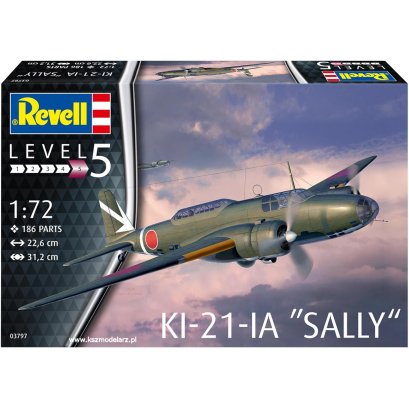 Samolot bombowy Ki-21-Ia Sally - REVELL 03797