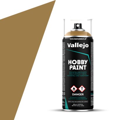 Vallejo 28015 Desert Yellow – Spray Fantasy Color 400 ml