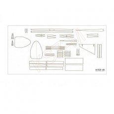Szkielet do Morane Saulnier MS 406 - Orlik 029