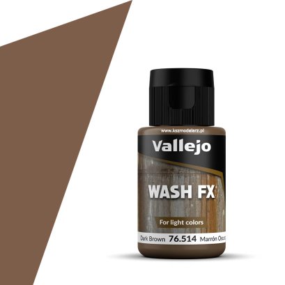 Model Wash Dark Brown 35 ml - Vallejo 76514