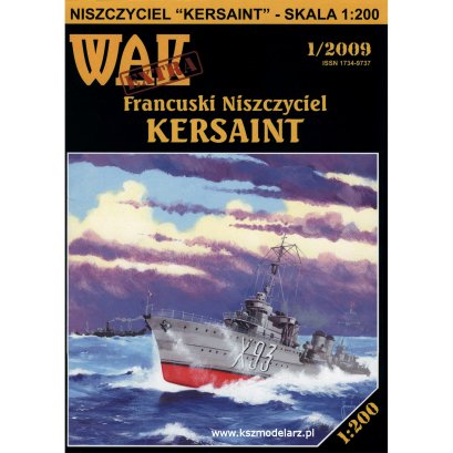 Francuski niszczyciel Kersaint - WAK 1/2009