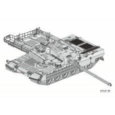 K2 Black Panther - czołg podstawowy - Angraf 250