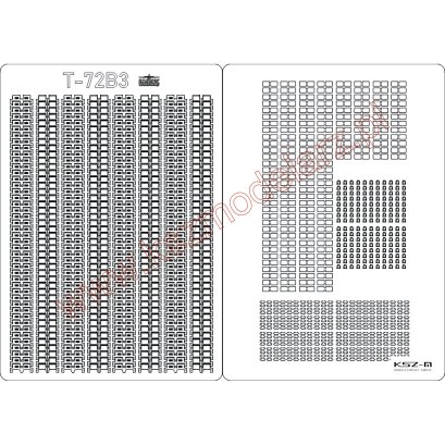 T-72 B3 - gąsienice - Angraf 225
