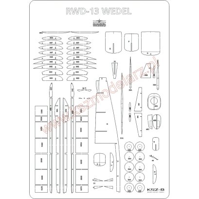 Szkielet do RWD 13 Wedel z MPModel 61