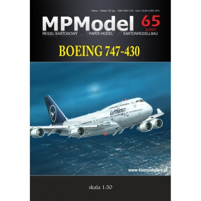 Boeing 747-430 - samolot pasażerski - MPModel 65
