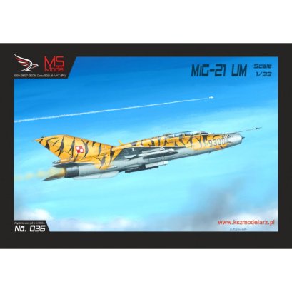 Samolot myśliwski MiG-21UM "9308" - MS Model 036