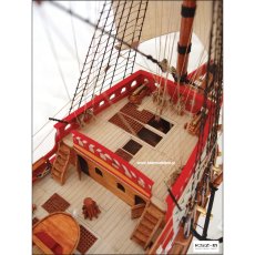 Galeon REVENGE z 1588 roku - SHIPYARD 011