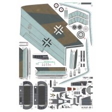 Samolot myśliwski Focke Wulf Ta-183 - MPModel 105