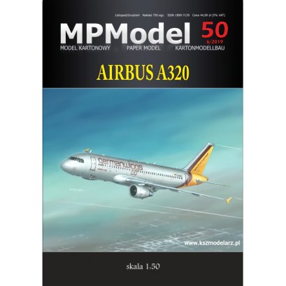 Airbus A320 - samolot pasażerski - MPModel 50