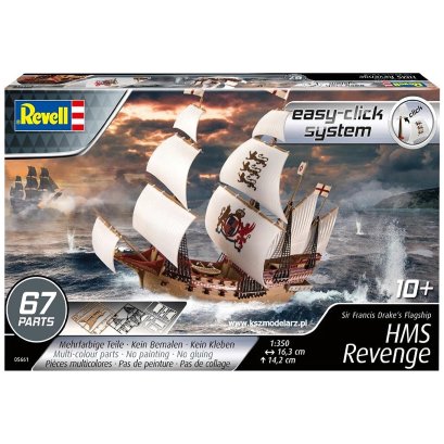 HMS Revenge - angielski XVI- wieczny galeon - REVELL