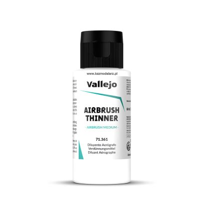 Vallejo 71361 Airbrush Thinner – rozcieńczalnik do aerografu 60 ml