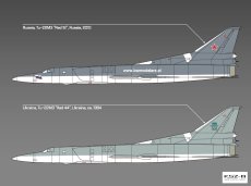 Samolot Tu-22M3 Backfire C - Academy 12636