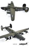 B-24H Liberator Zodiac - samolot bombowy - Academy 12584