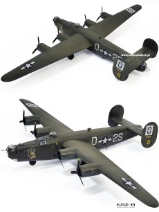 B-24H Liberator Zodiac - samolot bombowy - Academy 12584