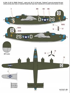 B-24H Liberator Zodiac - samolot bombowy - Academy 12584