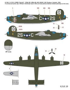 B-24H Liberator Zodiac - samolot bombowy - Academy 12584