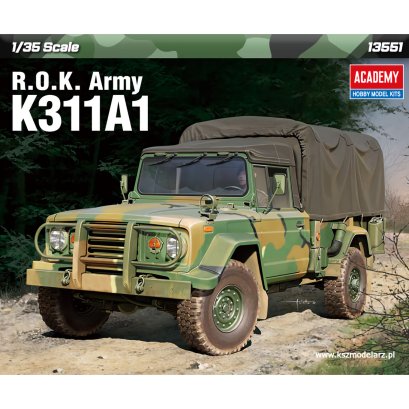 Ciężarówka R.O.K. Army K311A1  - Academy 13551