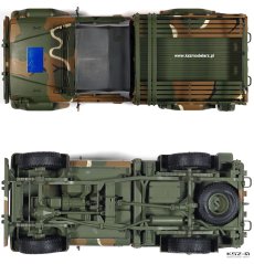 Ciężarówka R.O.K. Army K311A1  - Academy 13551