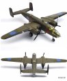 Samolot B-25C/D European Theatre - Academy 12339