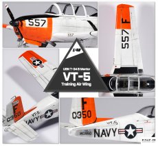 Beechcraft T-34B Mentor VT-5 Training Air Wing - Academy 12361