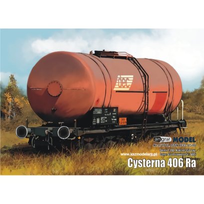 Wagon-cysterna 406 Ra – 1:25 – Angraf 7/12