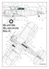 Gloster Gladiator Mk.II - samolot myśliwski - MPModel 108