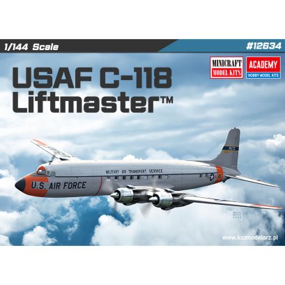 Samolot USAF C-118 Liftmaster - Academy 12634