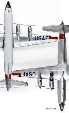 Samolot USAF C-118 Liftmaster - Academy 12634