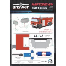 Tatra 815 - straż pożarna (dla dzieci) - KEx 080