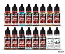 Vallejo 72188 - Specialist - Zestaw 16 farb Game Color