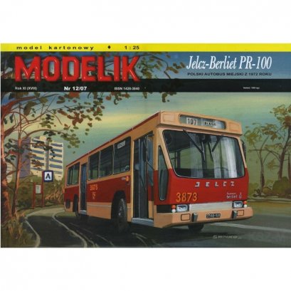 Modelik 12/07 JELCZ-BERLIET PR-100