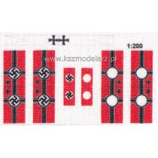 Bandery Kriegsmarine - 1:200
