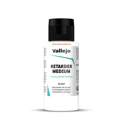 Vallejo 73597. Retarder Medium (opóźniacz schnięcia farb) 60 ml