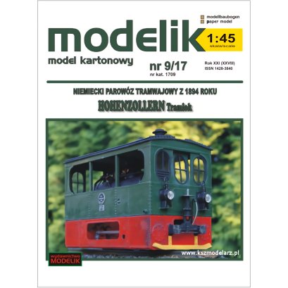 Tramwaj HOHENZOLLERN Tramlok - Modelik 9/17