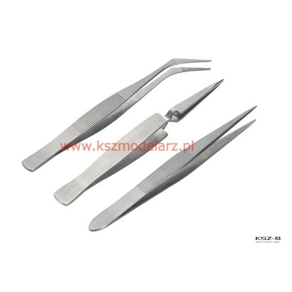 REVELL 39063 - Zestaw 3 pęset modelarskich