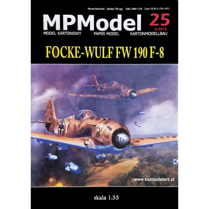 Focke-Wulf Fw-190 F-8 - samolot myśliwski - MPModel 25