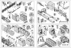 Parowóz Ty-23 (1:45) - Modelik 12/15