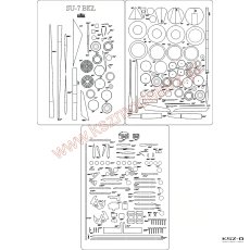 Su-7 BKŁ - szkielet -...