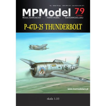 P-47D-25 Thunderbolt - MPModel 79