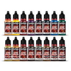 Vallejo 72298 - Advanced - Zestaw 16 farb Game Color