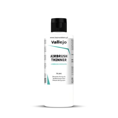 Vallejo 71161 Airbrush Thinner – rozcieńczalnik do aerografu 200 ml