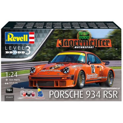 Porsche 934 RSR - Jägermeister Motor Sport 50th Anniversary - REVELL 05669
