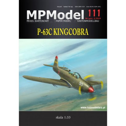 P-63C Kingcobra - samolot myśliwski - MPModel 111
