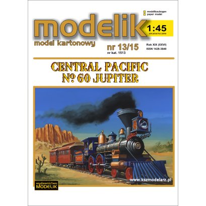 Parowóz JUPITER (1:45) - Modelik 13/15