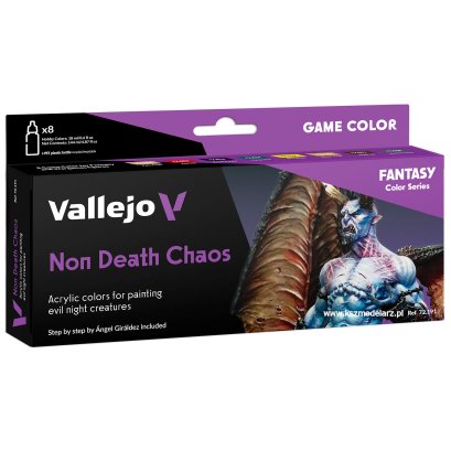 Vallejo 72191. Non Death Chaos - Zestaw 8 farb Game Color