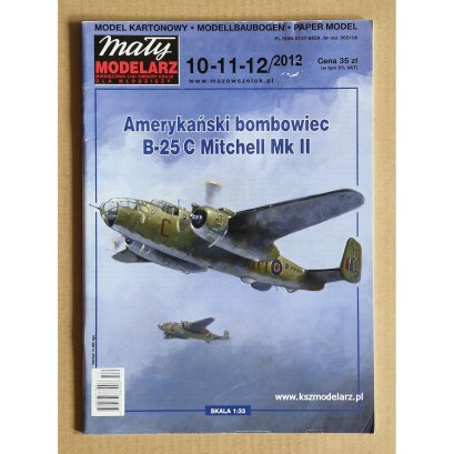 Bombowiec B-25 C Mitchell - Mały Modelarz 10-12/12