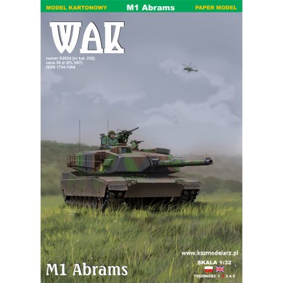 Czołg M1 Abrams - WAK 5/2024