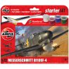 Messerschmitt Bf109F-4 + farby, klej, pędzelek - Airfix A55014